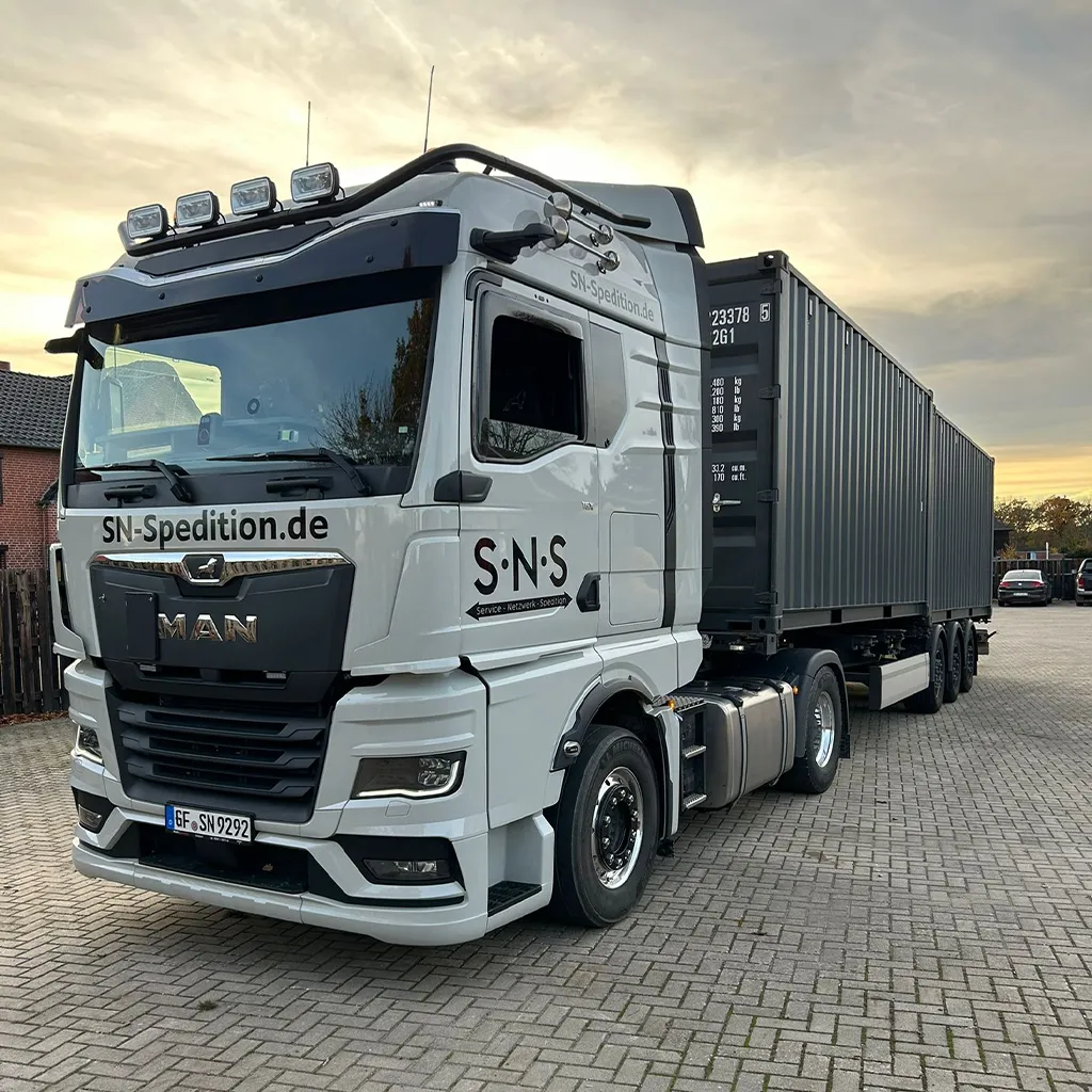 Überseecontainer Transport